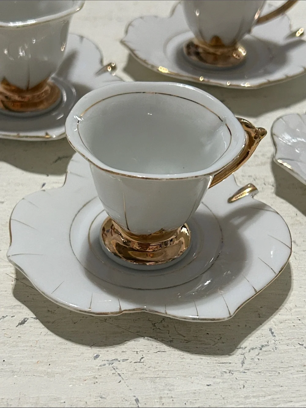 Vintage Demitasse Cup Set